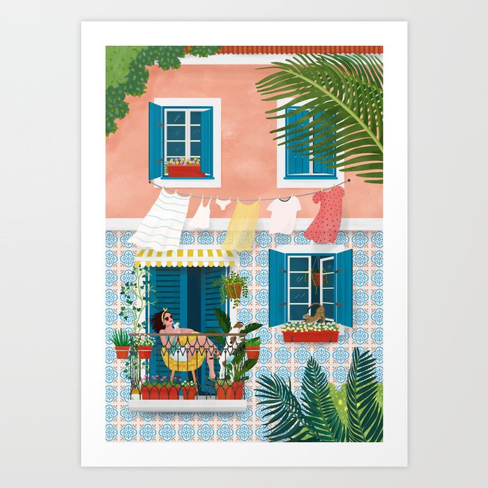 Lisbon Art Print