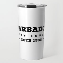Barbados West Indies Travel Mug