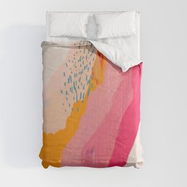 Abstract Line Shades Comforter