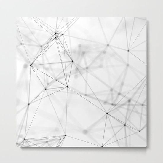 Geometry minimal pattern Metal Print
