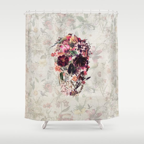 New Skull 2 Shower Curtain