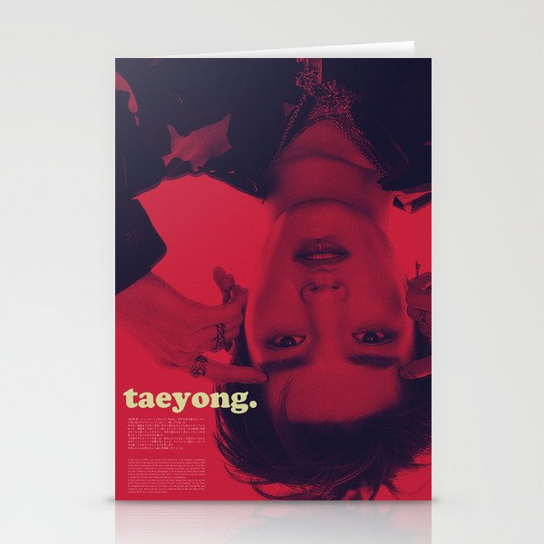 NCT 2018: Taeyong 2 Stationery Cards
