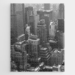 New York City | Black and White Photography Jigsaw Puzzle