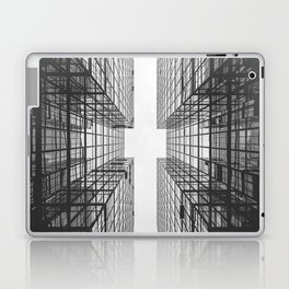 Black and White Skyscraper Laptop & iPad Skin