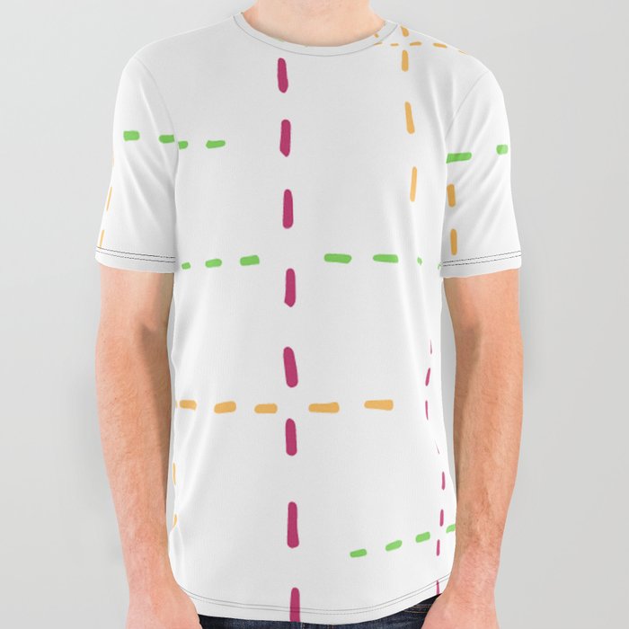 Life labyrinth All Over Graphic Tee