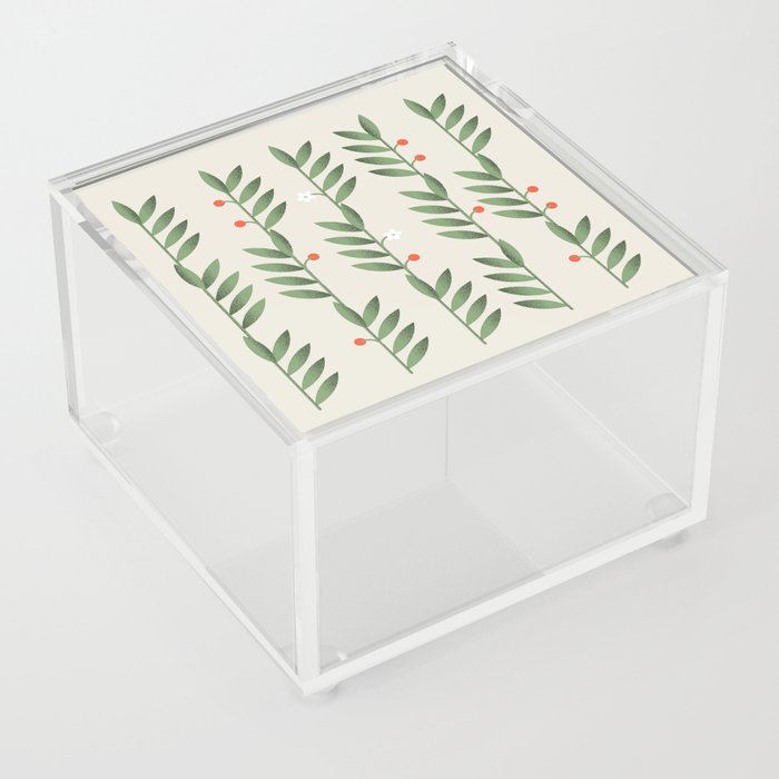 Decorative Plants Acrylic Box