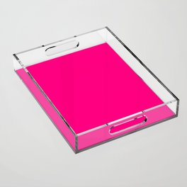 Perfect Pink : Solid Color Acrylic Tray