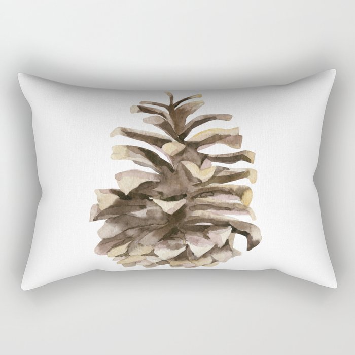 Pine cone. Rectangular Pillow