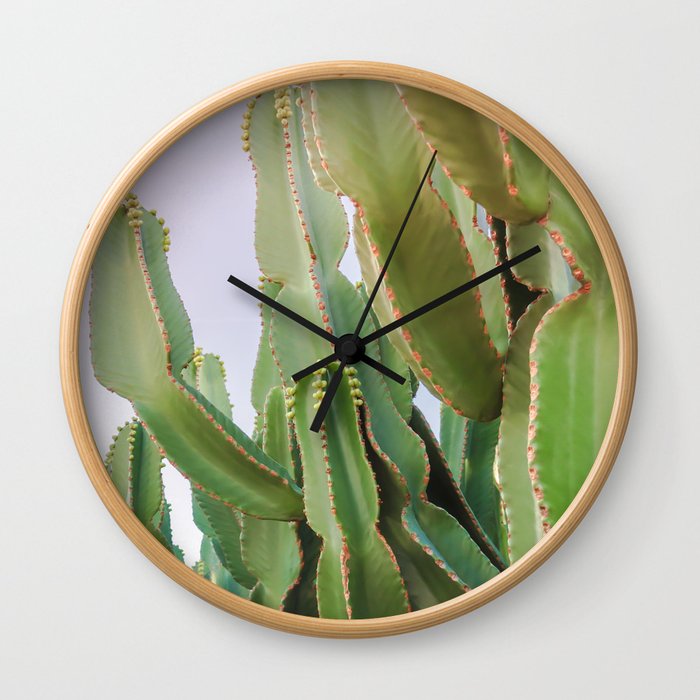 Cactus Jungle Wall Clock