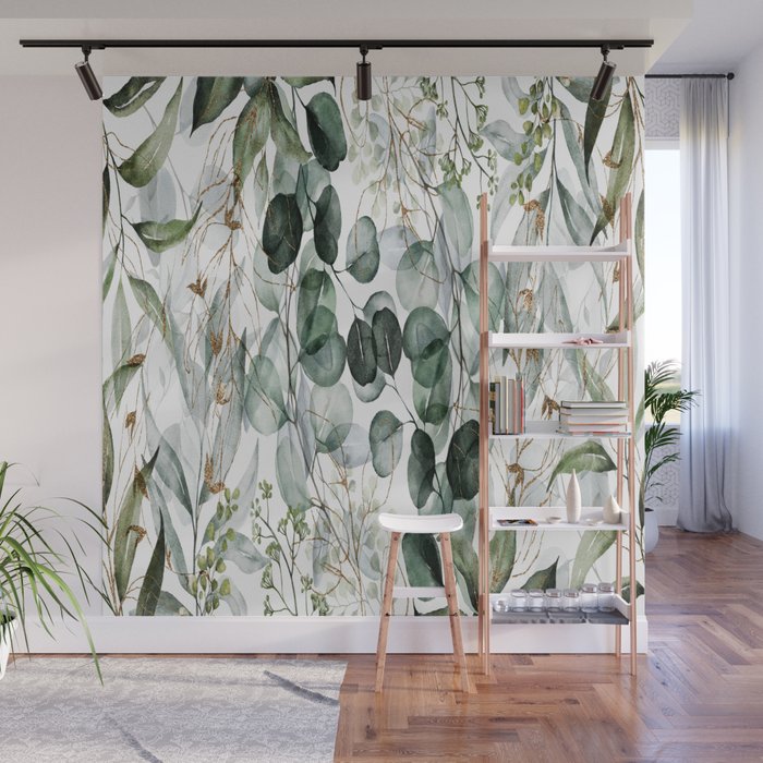 Floral 1 Wall Mural