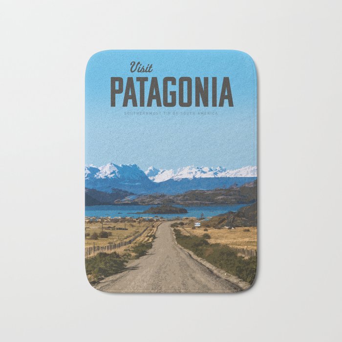 Visit Patagonia Bath Mat