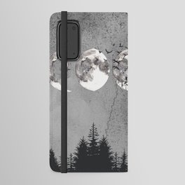 Forest Moon Phases Android Wallet Case