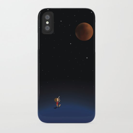 The Red Moon iPhone Case