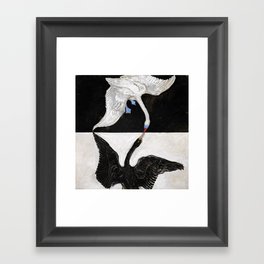 Hilma Af Klint The Swan No 1 Restored Framed Art Print