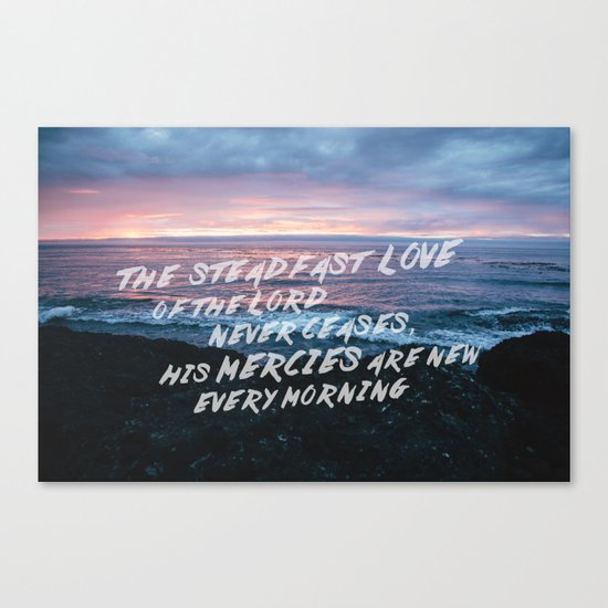 Mercies Canvas Print