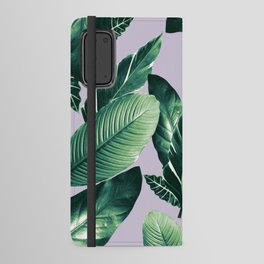 Caribbean Leaves Dream #1 #tropical #decor #art #society6 Android Wallet Case
