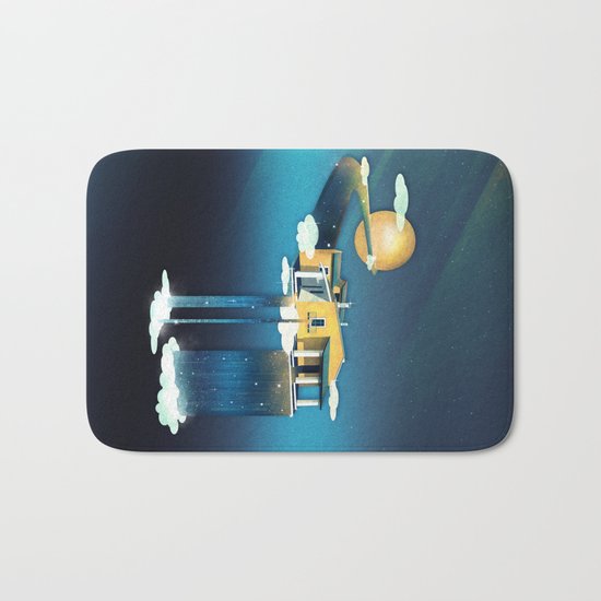 Castle in Heaven Bath Mat