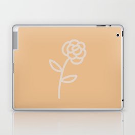 flowers feelings – all peach Laptop Skin