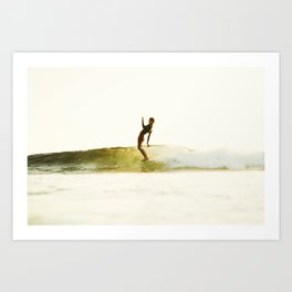 California Surf Art Print
