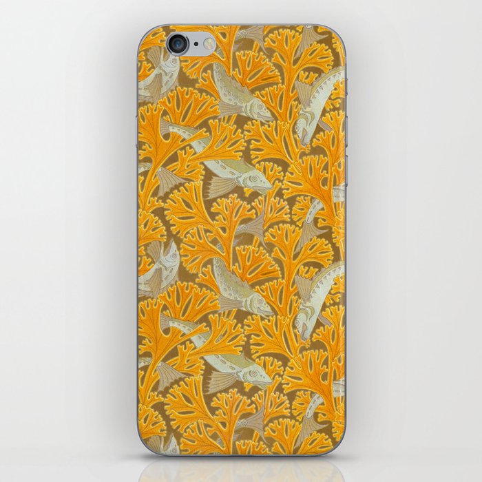 Maurice Pillard Verneuil - Fish Pattern- Art Noveau  iPhone Skin