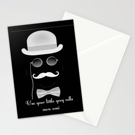Hercules Poirot Quotes!! Stationery Cards