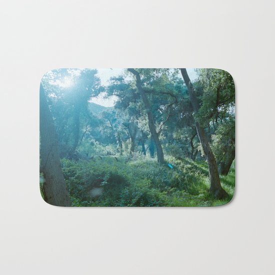 Green Forest I Bath Mat