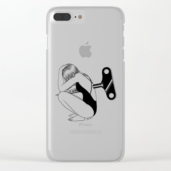 Everything that kills me makes me feel alive Clear iPhone Case