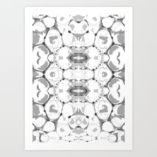 KISS ME GOODNIGHT Art Print