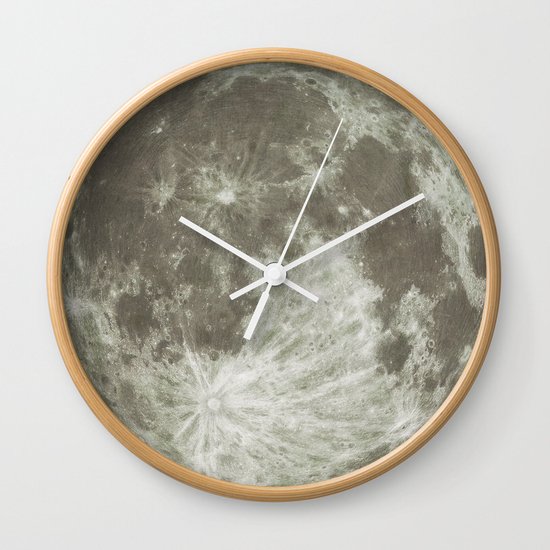 The Moon Wall Clock