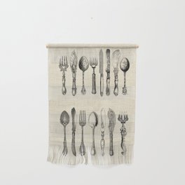 antique cutlery Wall Hanging