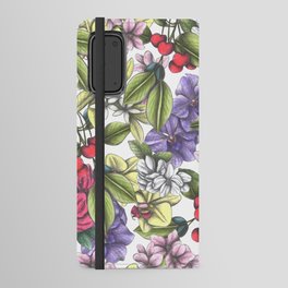 Cherries & Flowers Android Wallet Case