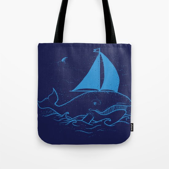 Whaleboat Tote Bag