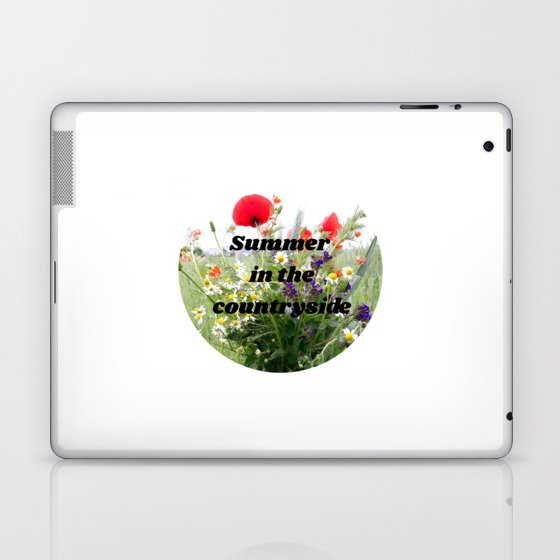 Summer in the countryside Laptop & iPad Skin