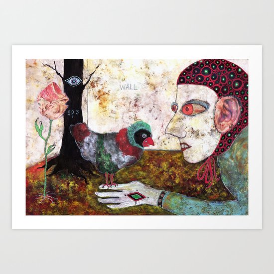 Secret Place III Art Print