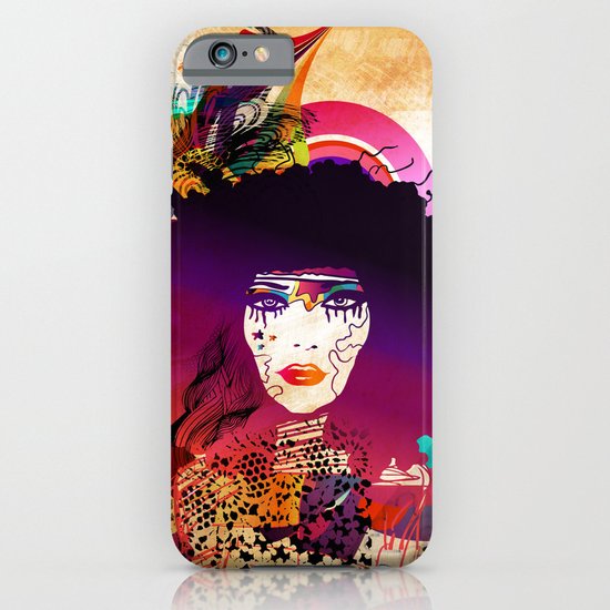 Afro Girl iPhone & iPod Case