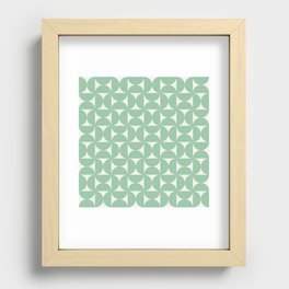 Patterned Geometric Shapes LXII Recessed Framed Print