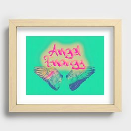 Angel Energy Recessed Framed Print