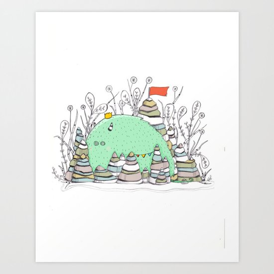 The Fort Art Print