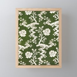 Chinese Floral Pattern 13 Framed Mini Art Print