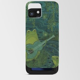 Serenade Of A Frog iPhone Card Case