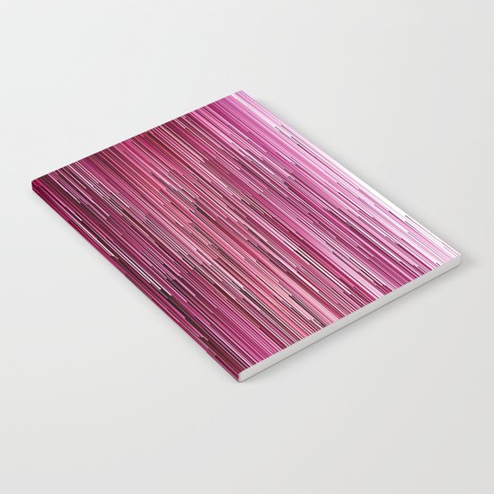 Planet Pixel Cotton Candy Pink Notebook
