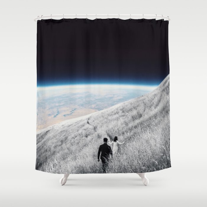 Don't worry, I'm coming with you Shower Curtain