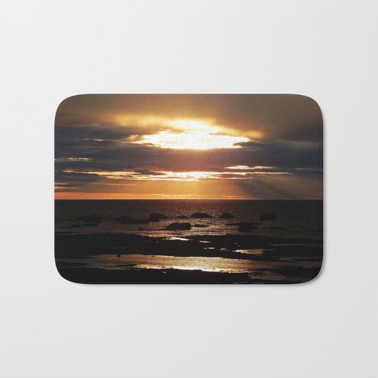 Copper Seascape Delight Bath Mat