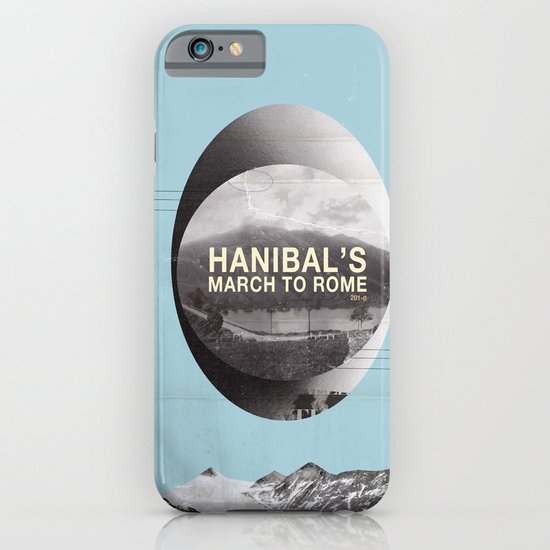 Hanibal's march to rome - http://matthewbillington.com iPhone & iPod Case