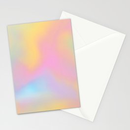 rainbow tie dye Stationery Card