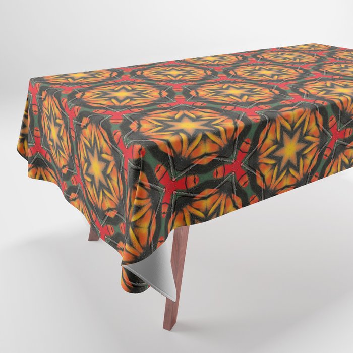 Flower Patten Tablecloth