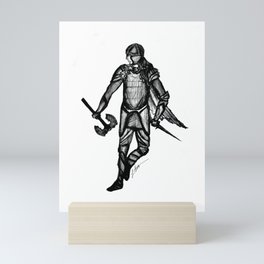 The Ragged Warrior Mini Art Print