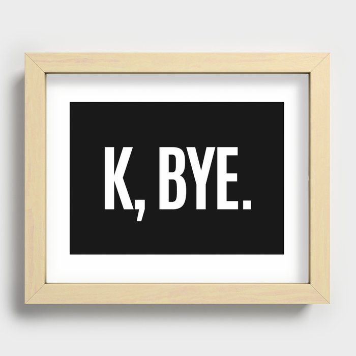 Recessed Framed Print
