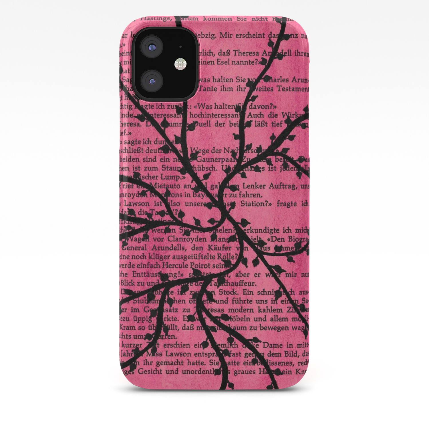 Pink Vines Iphone Case By Pmg Visuals Society6