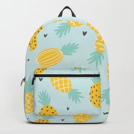 pineapple lover Backpack | Food, Cute, Fruit Salad, Pineapple, Tropical Fruit, Mango, Popular, Kiwi, Lover, Graphicdesign 